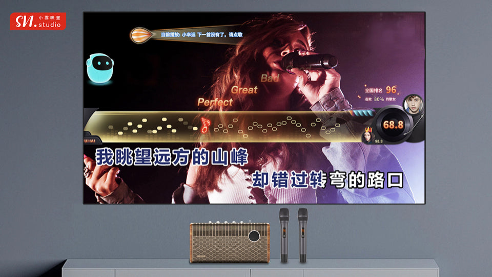 SVI Cloud SoundBar 10 |3-in-1 Home Theater | Karaoke System | Bluetooth Speaker