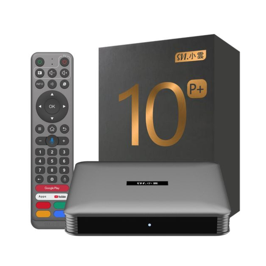 SVI Cloud 10P+ TV Box｜UK 1-Year Warranty｜Free Mini Wireless Keyboard Included