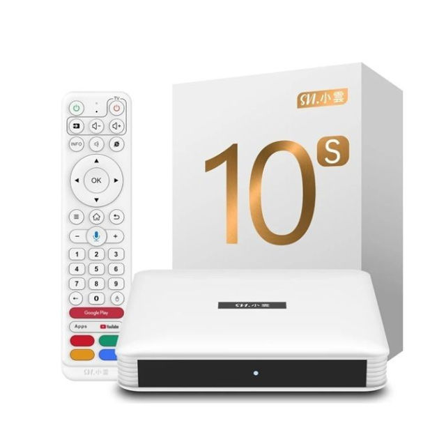 SVI Cloud 10S TV Box｜UK 1-Year Warranty｜Free Mini Wireless Keyboard Included